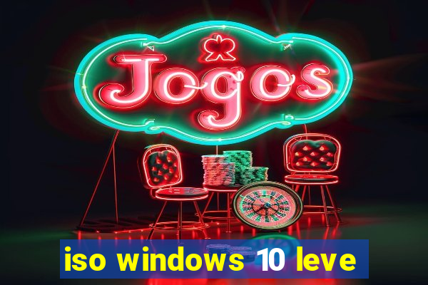 iso windows 10 leve